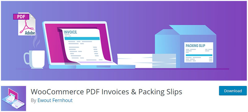 PDF Invoices and Packing Slips