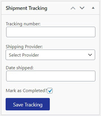 Shipment Tracking