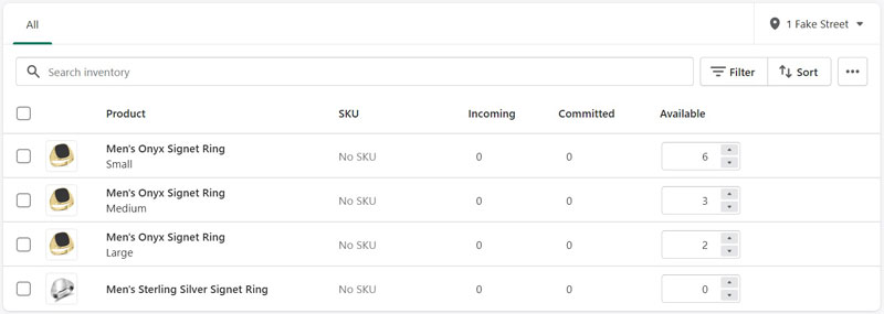 Shopify Bulk Inventory Editor